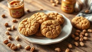 3 ingredient eggless peanut butter cookies