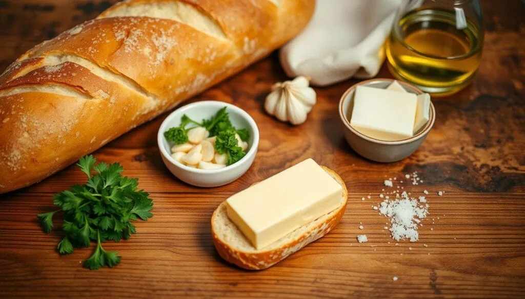 Homemade Garlic Bread Ingredients Homemade Garlic Bread Ingredients