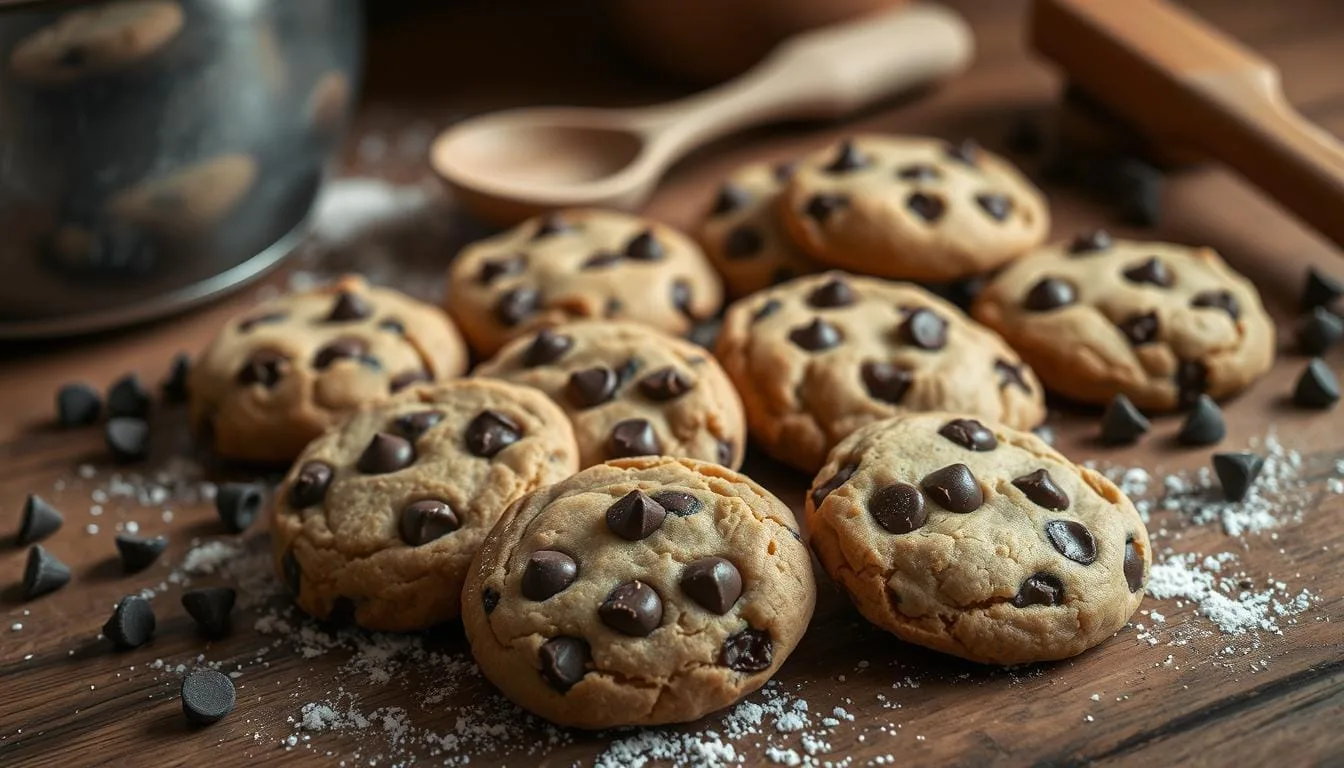 small batch of chocolate chip cookies