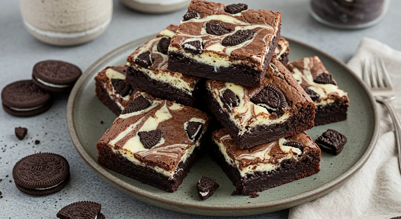 cookies and cream brownies recipe