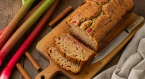 Cinnamon Rhubarb Bread