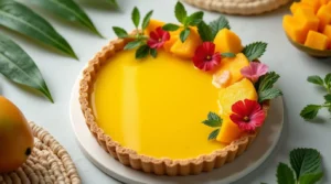 Mango Curd Tart Recipe