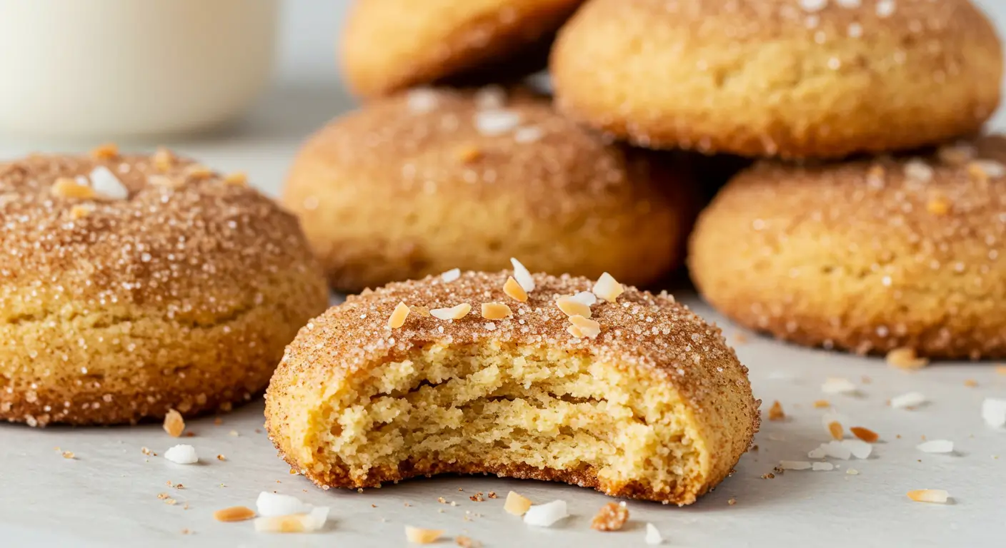 Coconut Churro Cookies