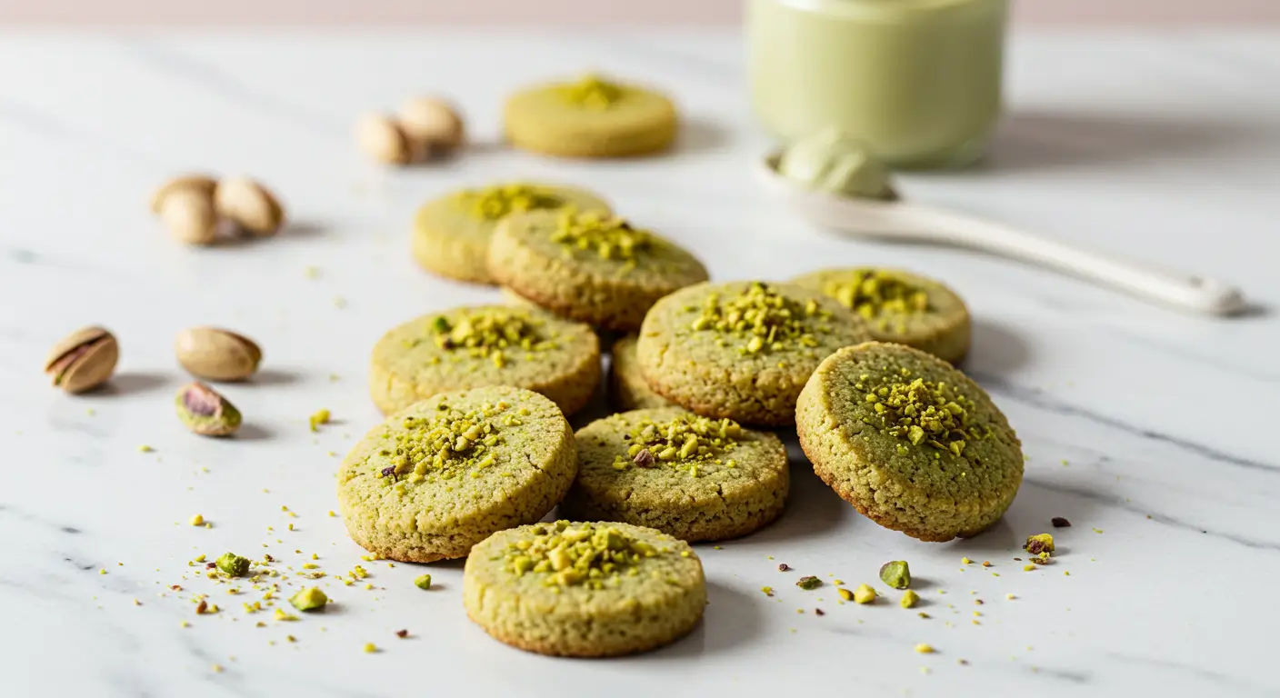 Pistachio Cream Cookies