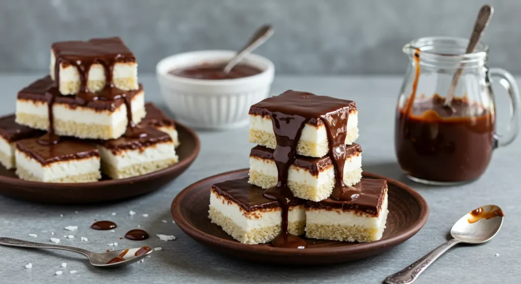 Cold Coconut Dessert